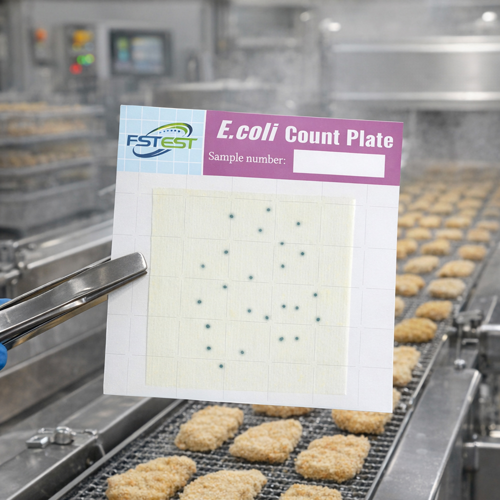 E. coli Count Plate