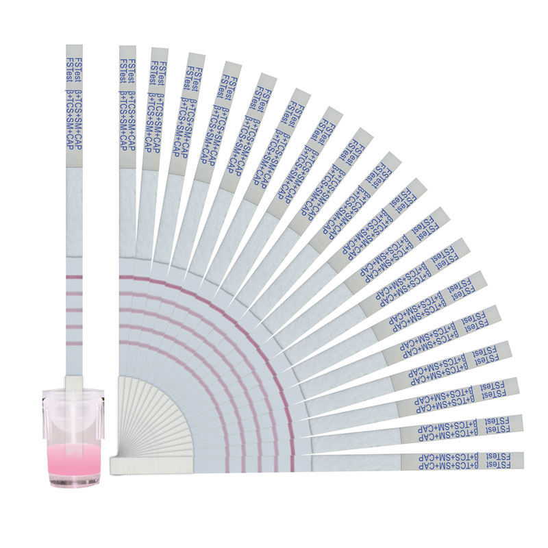 β-Lactams + Tetracyclines + Streptomycins + CAP (BTSC) Rapid Test Strip