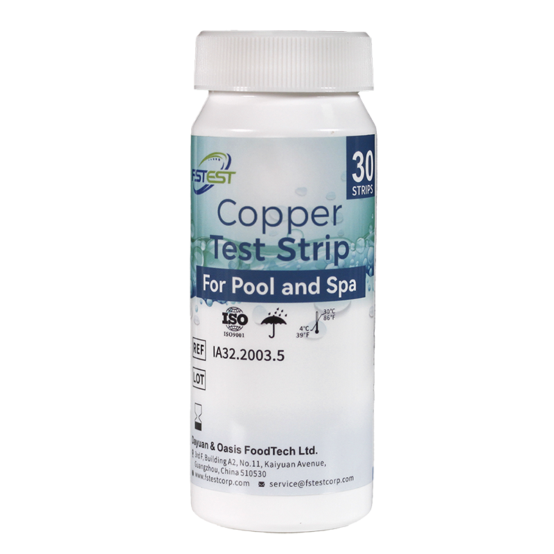 Heavy Metal Copper(Cu) Test Strip for Water