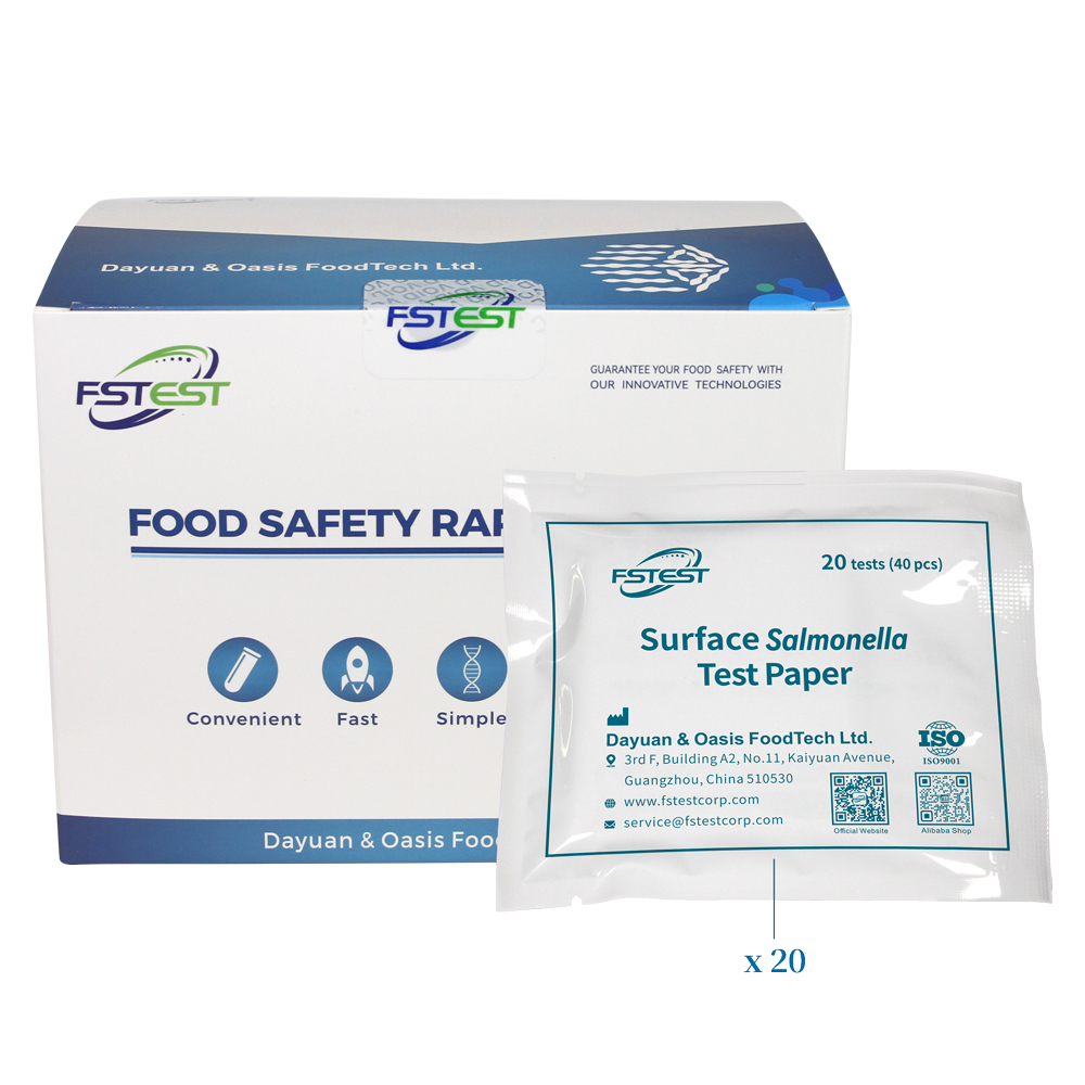 Surface Salmonella Test Paper