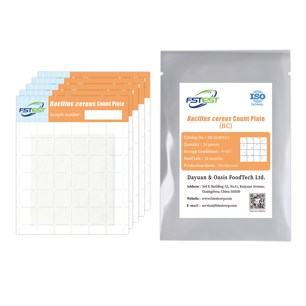 Bacillus cereus Count Plate