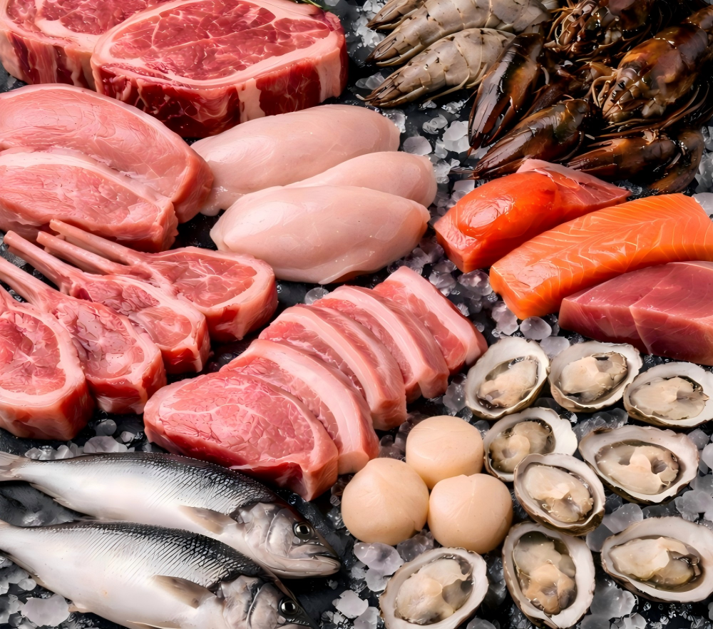 Seafood product, Meat Solution