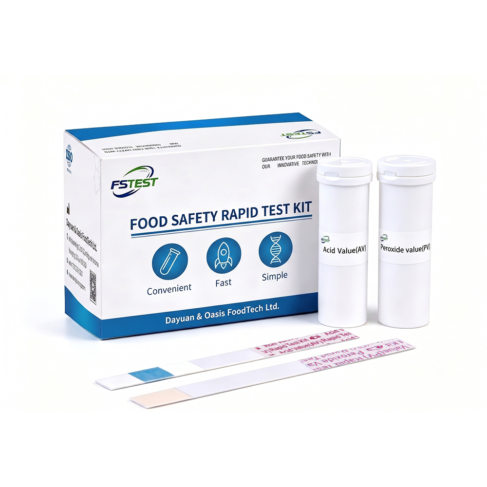 Acid Value and Peroxide Value Rapid Test Strips-for Oils